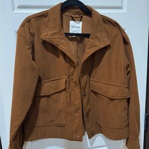 Brown Avec Les Filles Corduroy Jacket